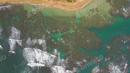 Preview: Aerial View Of The Caribbean Sea And Reef