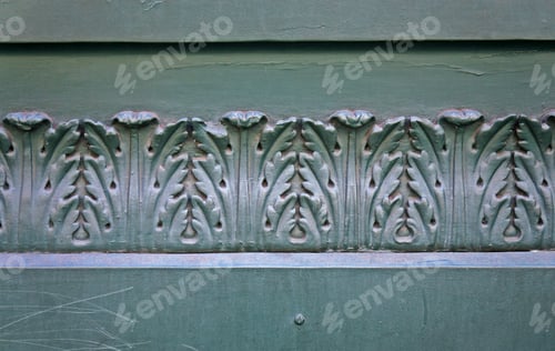 Preview: Ancient Colonial Door Detail
