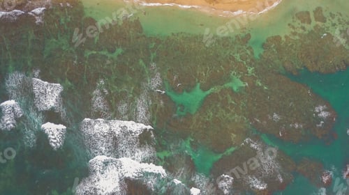 Preview: Aerial View Of The Caribbean Sea And Reef
