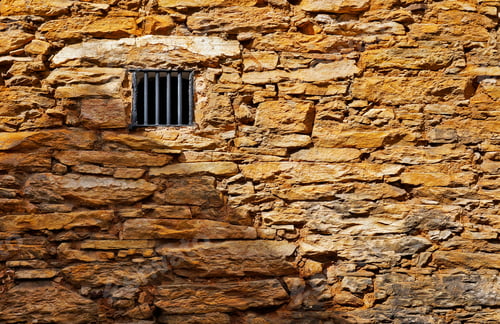 Preview: Stone Wall In Historical City Of Ouro Preto, Brazil