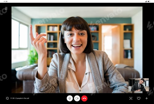 Preview: Business Woman Working From Home.