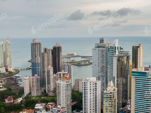 Preview: Beautiful Aerial View Of The City Of Panama