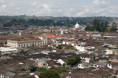 Preview: Panoramic Of Popayan, Cauca, Colombia