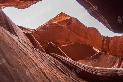 Preview: Beautiful View Of The Inside Of The Antelope Canyon In Arizona