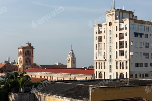Preview: Roofs And Skies Of Cartagena, Atlántico Colombia.