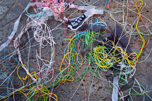 Preview: Kite Lines On Floor, Sao Joao Del Rei, Minas Gerais, Brazil