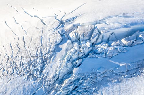 Preview: Mount Cook, New Zealand. Plane Ride To An Area Completely Covered By Ice And Snow. Oceania.