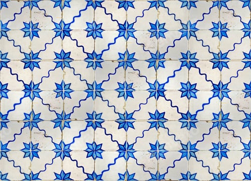 Preview: Ancient Tiles Pattern In Rio, Brazil