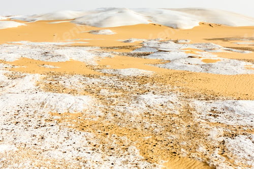 Preview: White Desert At Farafra In The Sahara Of Egypt. Africa.