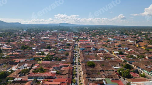 Preview: Magnificent Granada'S Central Park Seen From The Sky, In Nicaragua