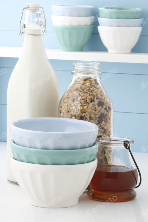 Preview: Granola, Delicious And Healthy Breakfast, Meal Or Snack Food; Popular Around The World, And Often