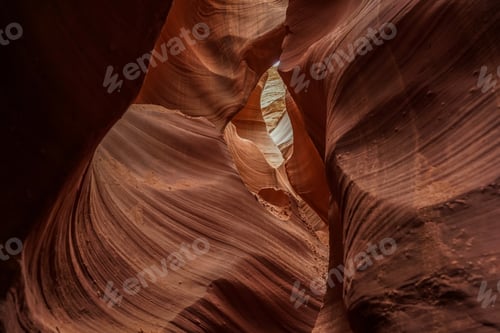 Preview: Beautiful View Of The Inside Of The Antelope Canyon In Arizona