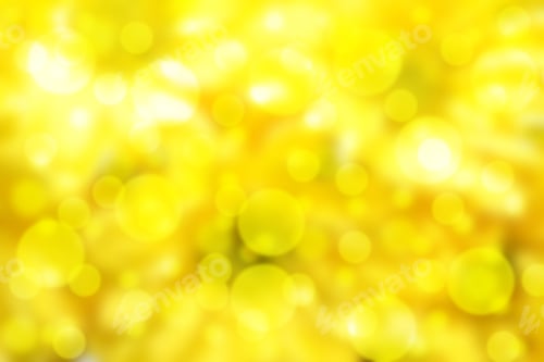 Preview: Beautiful Bokeh Effect Showing A Vibrant Yellow Background