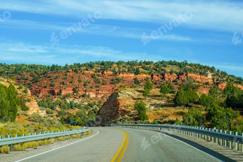 Preview: Beautiful View Of The Endless Road In Arizona