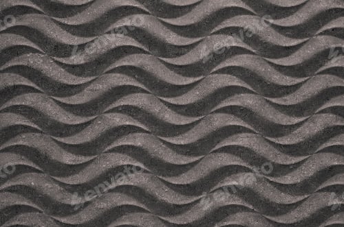 Preview: Wave Texture In Cement, Porcelain Tile.