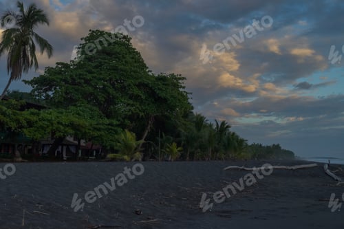 Preview: Beautiful Aerial View Of Sunset In The Mountain