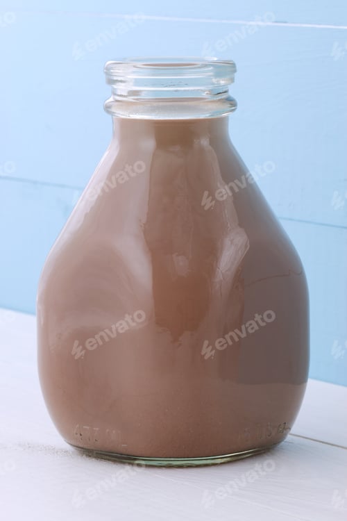 Preview: Delicious Fresh Chocolate Milk, On Vintage Styling.