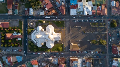 Preview: Beautiful Aerial View Of Cartagos Cathedral