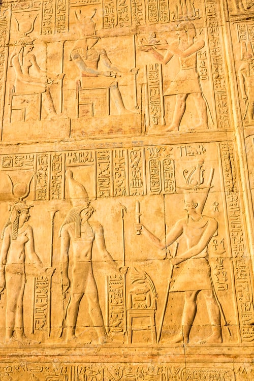 Preview: Temple Of Komombo, Located In Aswan, Egypt. Africa.