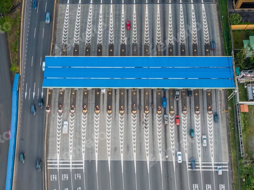 Preview: Beautiful Aerial View Of The 27 Highway And Toll In Escazu Costa Rica