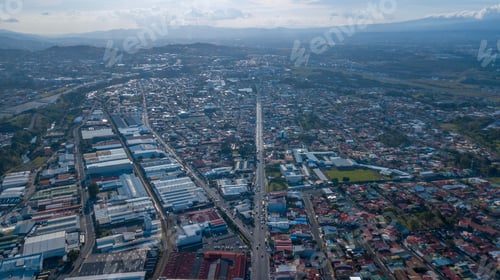 Preview: Beautiful Aerial View Of Pavas In Costa Rica