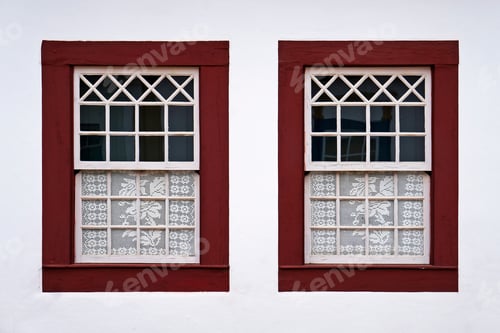 Preview: Colonial Windows In Tiradentes, Minas Gerais, Brazil