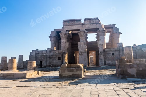 Preview: Temple Of Komombo, Located In Aswan, Egypt. Africa.