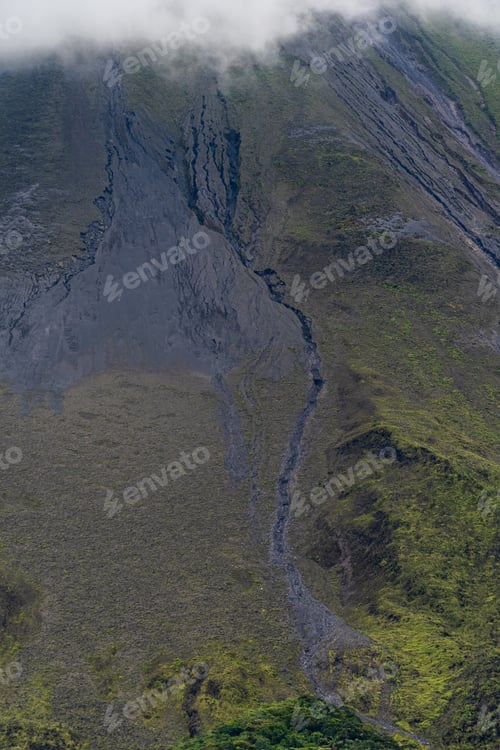 Preview: Beautiful Aerial View Of The Colosal Arenal Volcano In The Costa Rica