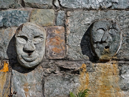 Preview: Ancient Fountain (Detail) Built In 1787 At Historical City Of Diamantina, Brazil