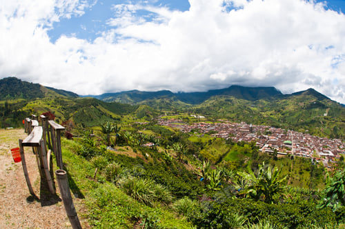 Preview: Landscape In The Mountains Of Colombia