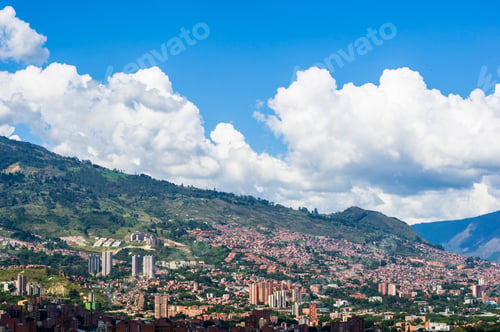 Preview: Panoramic Of The City Of Medellin.