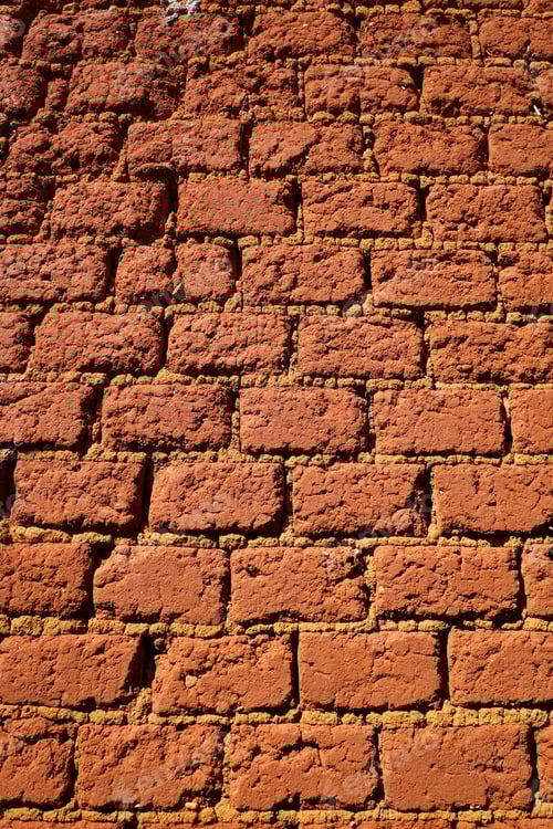 Preview: Adobe Wall Texture In Minas Gerais State, Brazil