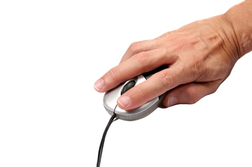 Preview: Hand Scrolling A Computer Mouse