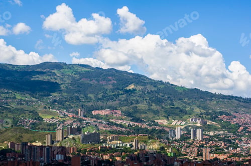 Preview: Panoramic Of The City Of Medellin.