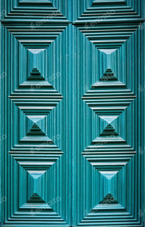 Preview: Baroque Church Door (Detail) In Historical City Of Ouro Preto, Brazil