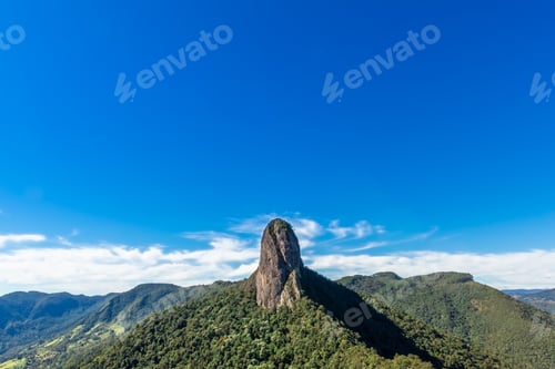 Preview: Pedra Do Bau, Rock Mountain Peak In Sao Bento Do Sapucai, Brazil. South America.