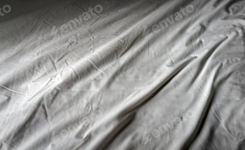 Preview: Crumpled Bed Linen In Hotel