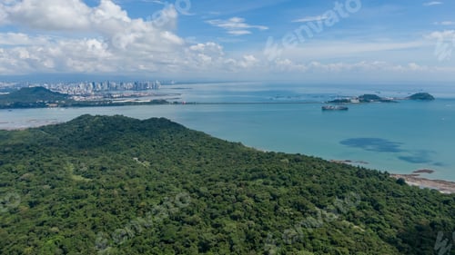 Preview: Beautiful Aerial View Of Playa Bonita Panama