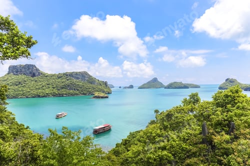 Preview: Angthong National Marine Park, Koh Samui, Suratthani, Thailand. Asia.
