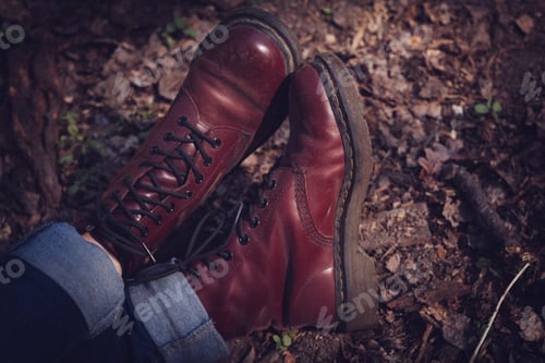 Preview: Red Shoes In Forest