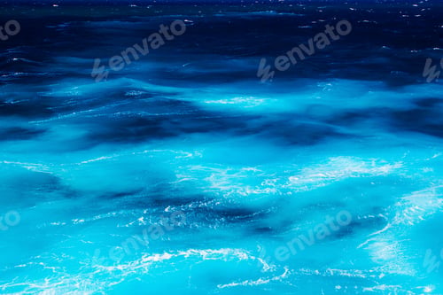 Preview: Amazing Colours Water With Waves Of The Mediterranean Sea