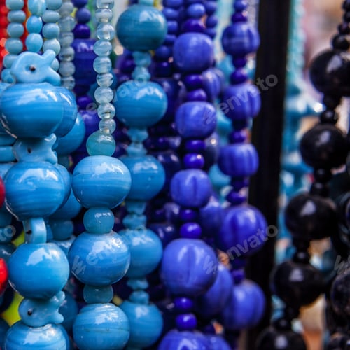 Preview: Cheap Stone Beads Of Different Colors, Background