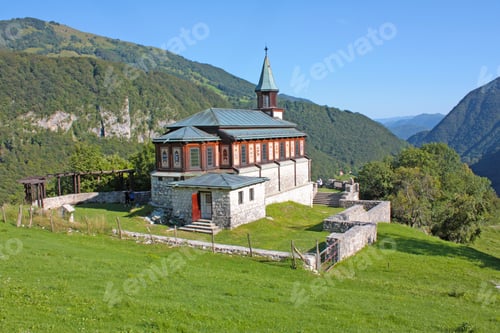 Preview: Small Church In The Alps In Slovenia V