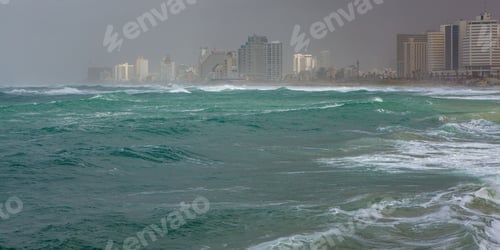 Preview: View Of The Modern Tel Aviv From Old City