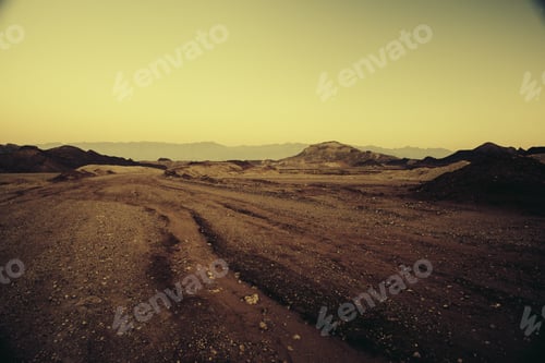 Preview: Mountain In Timna Park In Negev Desert In Israel