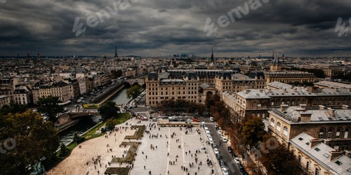 Preview: View On Paris Form Notre Dame Cathedral