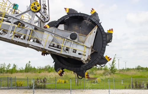 Preview: Brown Coal Excavator Schrs-315. Opencast Brown Coal Mine.