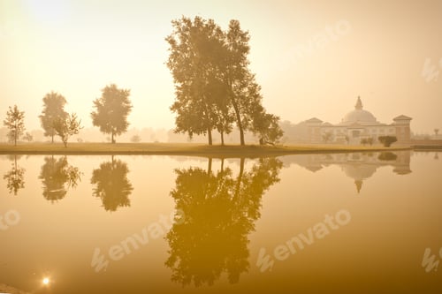 Preview: Reflections In Lumbini, Nepal