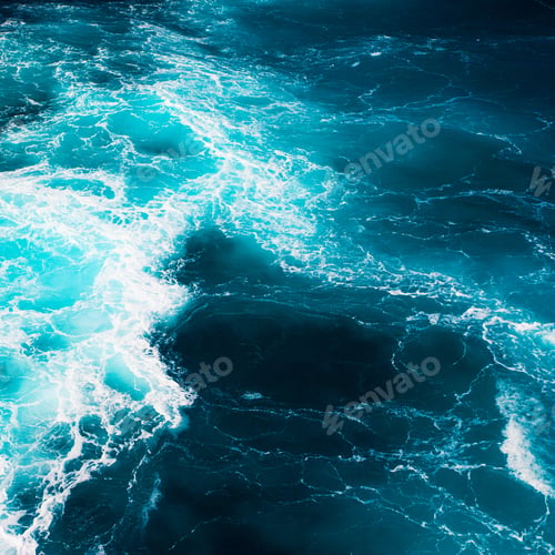 Preview: Amazing Colours Water With Waves Of The Mediterranean Sea