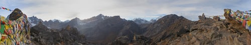 Preview: Amazing View From Gokyo Ri Mountain, Sunset Time